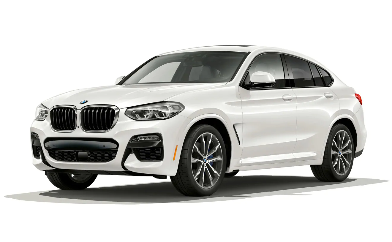2019 BMW X4 xDrive30i White Front Exterior 2019 BMW X4 xDrive30i White Front Exterior